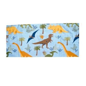Prehistoric Dino Dinosaur Animals Reversible Animal Spots Window Valance
